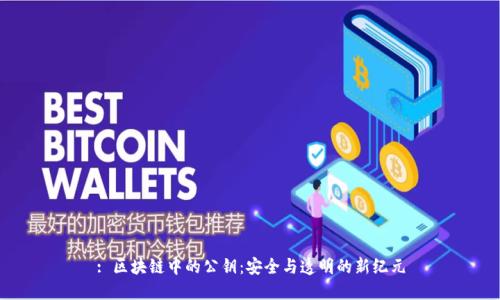 : 区块链中的公钥：安全与透明的新纪元