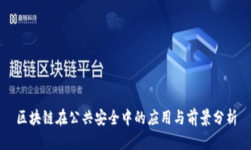 区块链在公共安全中的应用与前景分析