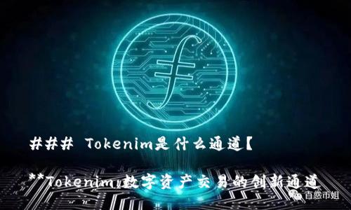 ### Tokenim是什么通道？

**Tokenim：数字资产交易的创新通道