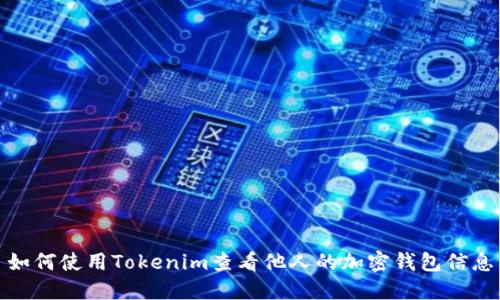 如何使用Tokenim查看他人的加密钱包信息