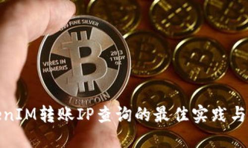 探索TokenIM转账IP查询的最佳实践与安全策略